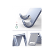 Soporte para Teléfono Celular de Aluminio / Angulo Ajustable / Amplia Compatibilidad con dispositivos de 4.7'' a 7.9'' / Antideslizante / Antiarañazos / Plegable / Color Azul