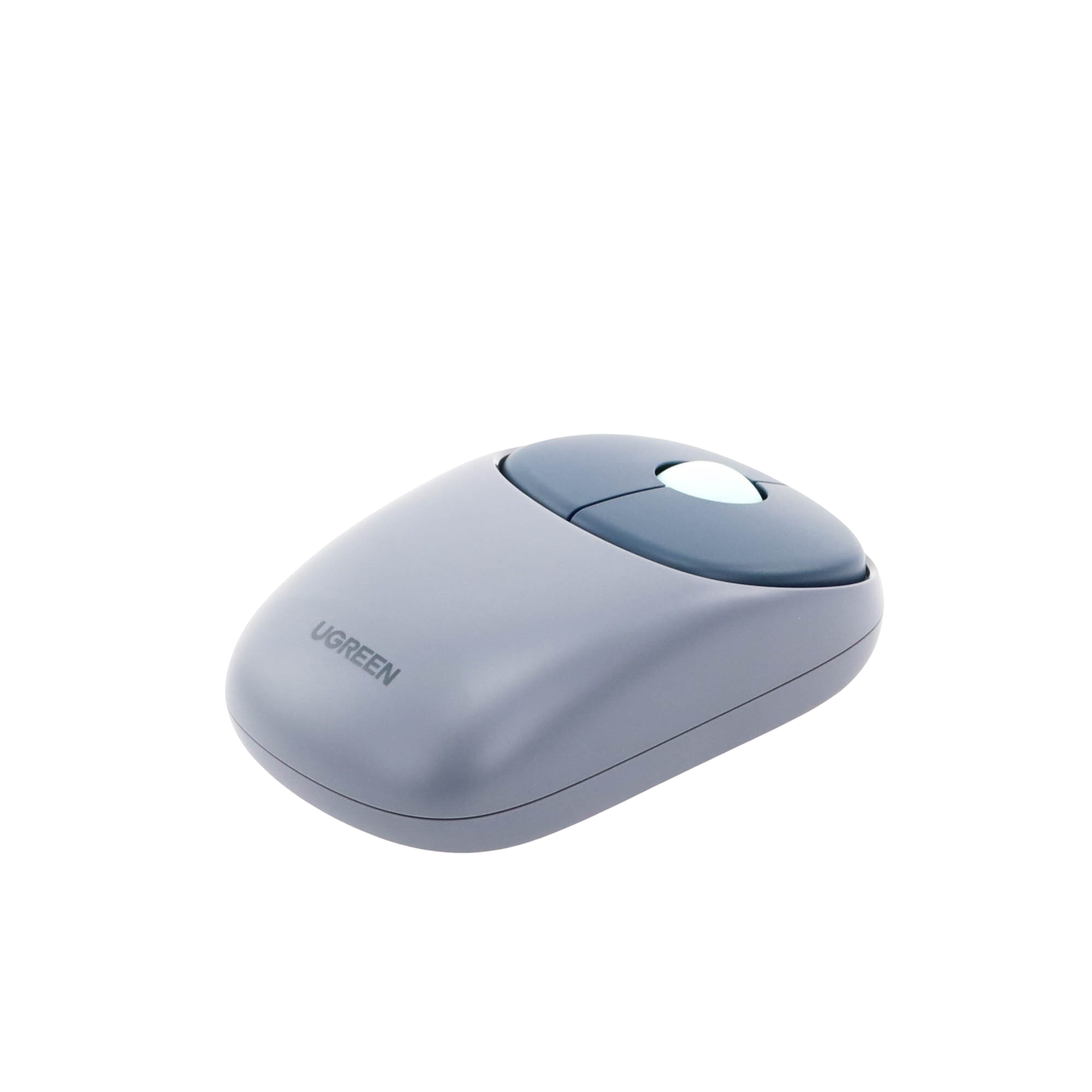 Mouse Inalámbrico Recargable FUN | Bluetooth + 2.4GHz | DPI Ajustable | Silencioso | Compatible con PC, Laptop, Tablet y Mac | Color Azul