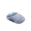 Mouse Inalámbrico Recargable FUN | Bluetooth + 2.4GHz | DPI Ajustable | Silencioso | Compatible con PC, Laptop, Tablet y Mac | Color Azul