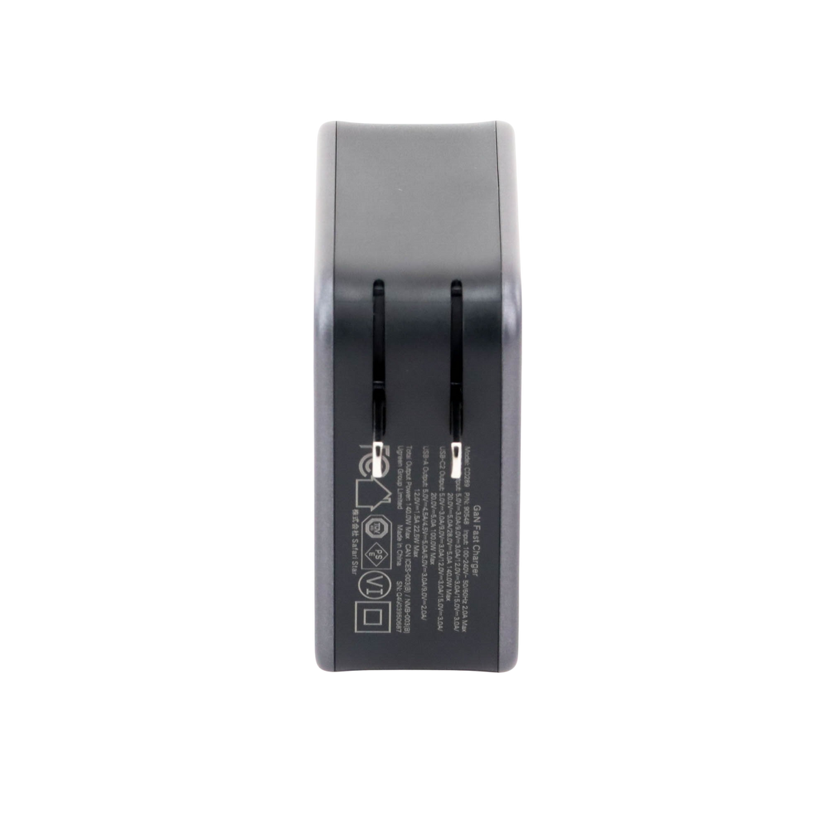 Cargador de 140W serie Nexode | 3 Puertos de Carga Rápida | 2 USB-C | 1 USB-A | Tecnología GaN II +SIC | PD3.1 / QC4.0 | Tecnología de Protección Térmica | Optimiza la Experiencia de Carga | Incluye cable USB-C