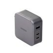 Cargador de 140W serie Nexode | 3 Puertos de Carga Rápida | 2 USB-C | 1 USB-A | Tecnología GaN II +SIC | PD3.1 / QC4.0 | Tecnología de Protección Térmica | Optimiza la Experiencia de Carga | Incluye cable USB-C