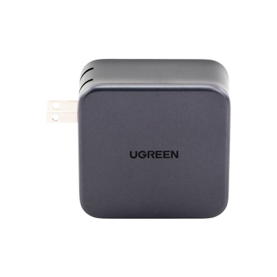 Cargador de 140W serie Nexode | 3 Puertos de Carga Rápida | 2 USB-C | 1 USB-A | Tecnología GaN II +SIC | PD3.1 / QC4.0 | Tecnología de Protección Térmica | Optimiza la Experiencia de Carga | Incluye cable USB-C