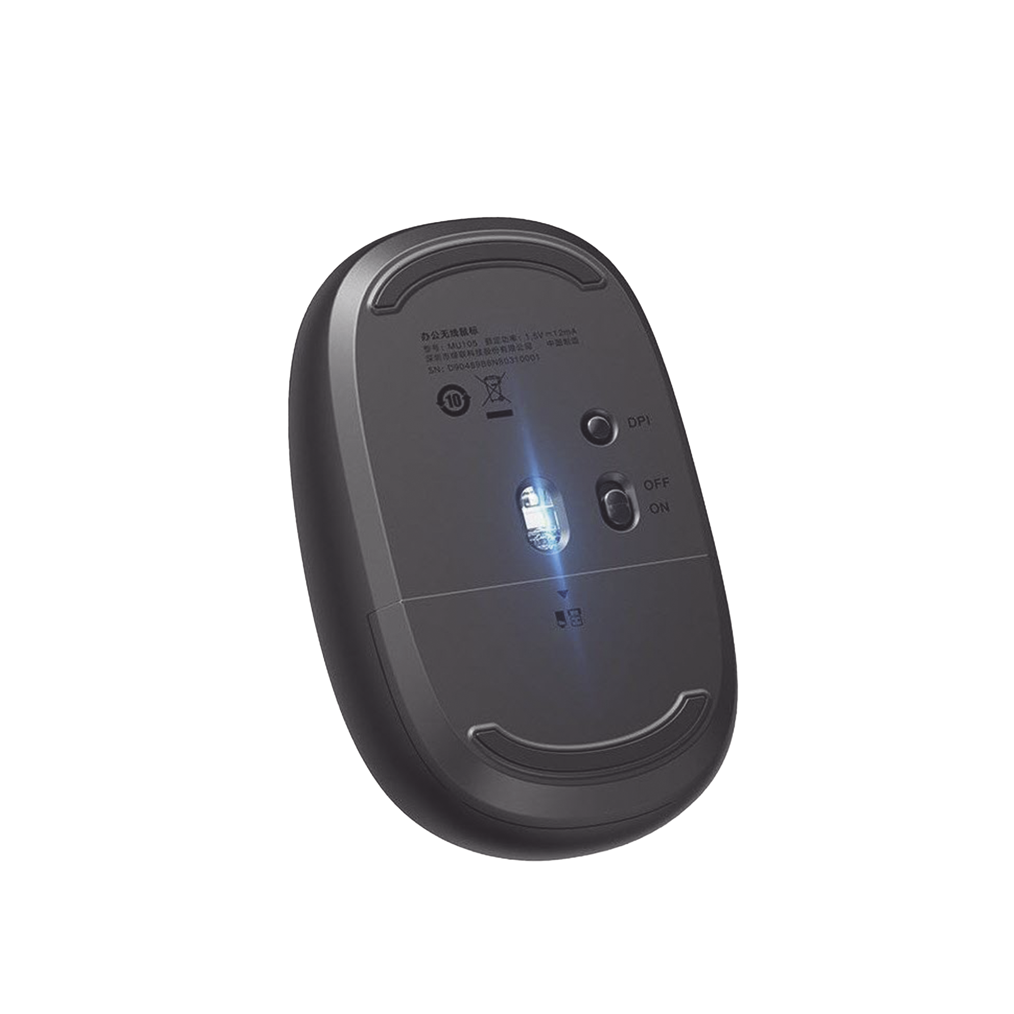 Mouse Inalámbrico 2.4G 2400 DPI Azul