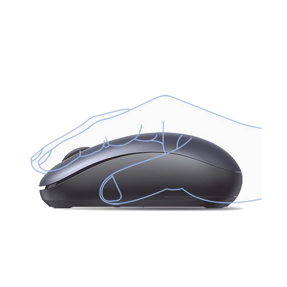 Mouse Inalámbrico 2.4G 2400 DPI Azul