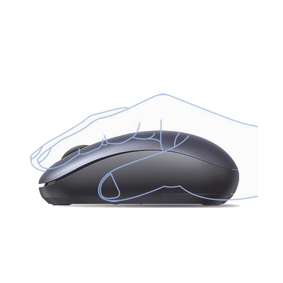 Mouse Inalámbrico 2.4G 2400 DPI Azul
