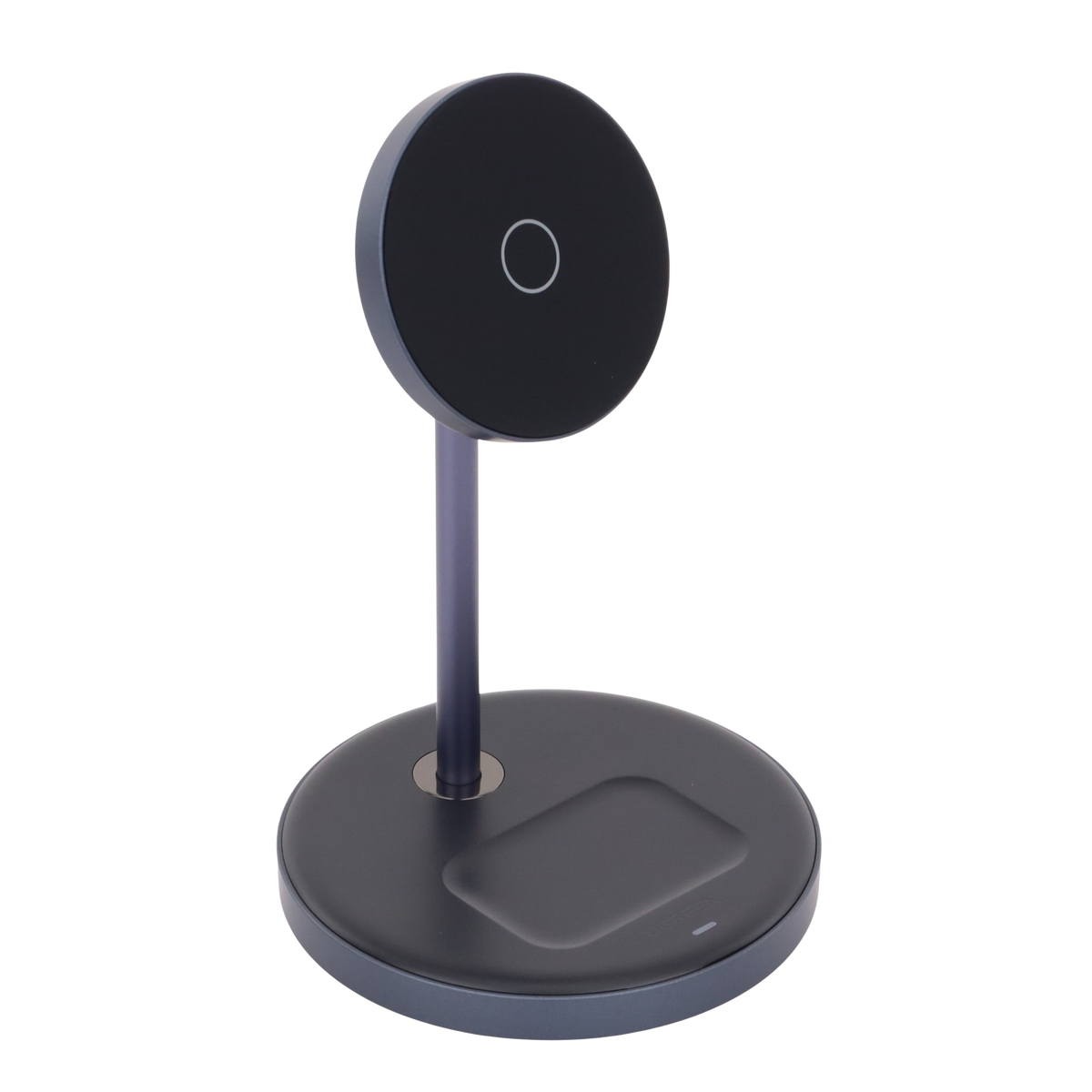Soporte de Carga Inalámbrica | 3 en 1 | Compatible con MagSafe | Perfecto para iPhone y  AirPods | Carga Rápida Adaptativa /Simultanea | Múltiples Protecciones | Luz Indicadora LED | Aleación de Aluminio | Incluye Cable