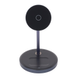 Soporte de Carga Inalámbrica | 3 en 1 | Compatible con MagSafe | Perfecto para iPhone y  AirPods | Carga Rápida Adaptativa /Simultanea | Múltiples Protecciones | Luz Indicadora LED | Aleación de Aluminio | Incluye Cable