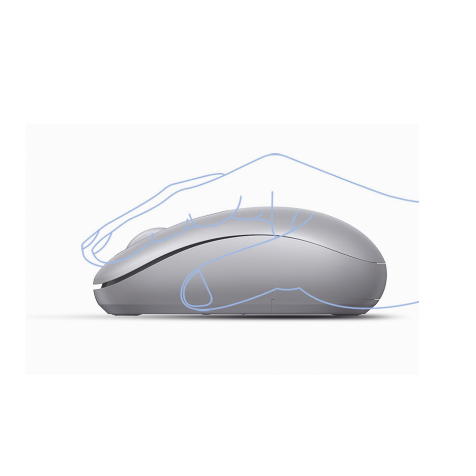 Mouse Inalámbrico 2.4GHz UGREEN | 800/1200/1600/2400 DPI | Silencioso y Ergonómico | Receptor USB | Alcance de 10 m | Color Gris