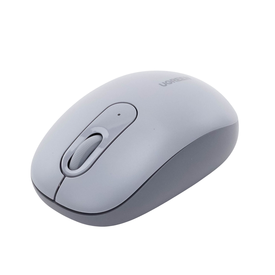 Mouse Inalámbrico 2.4GHz UGREEN | 800/1200/1600/2400 DPI | Silencioso y Ergonómico | Receptor USB | Alcance de 10 m | Color Gris