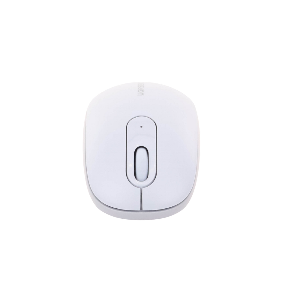Mouse Inalámbrico 2.4G 800/1200/1600/2400 DPI | Función de 3 botones | Alcance 10m | Silencioso |  Ergonómico | Anti-caída y Anti-interferencias | Batería Alcalina AA incluida  | Color Dusty Blue.