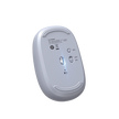 Mouse Inalámbrico 2.4G 800/1200/1600/2400 DPI | Función de 3 botones | Alcance 10m | Silencioso |  Ergonómico | Anti-caída y Anti-interferencias | Batería Alcalina AA incluida  | Color Dusty Blue.