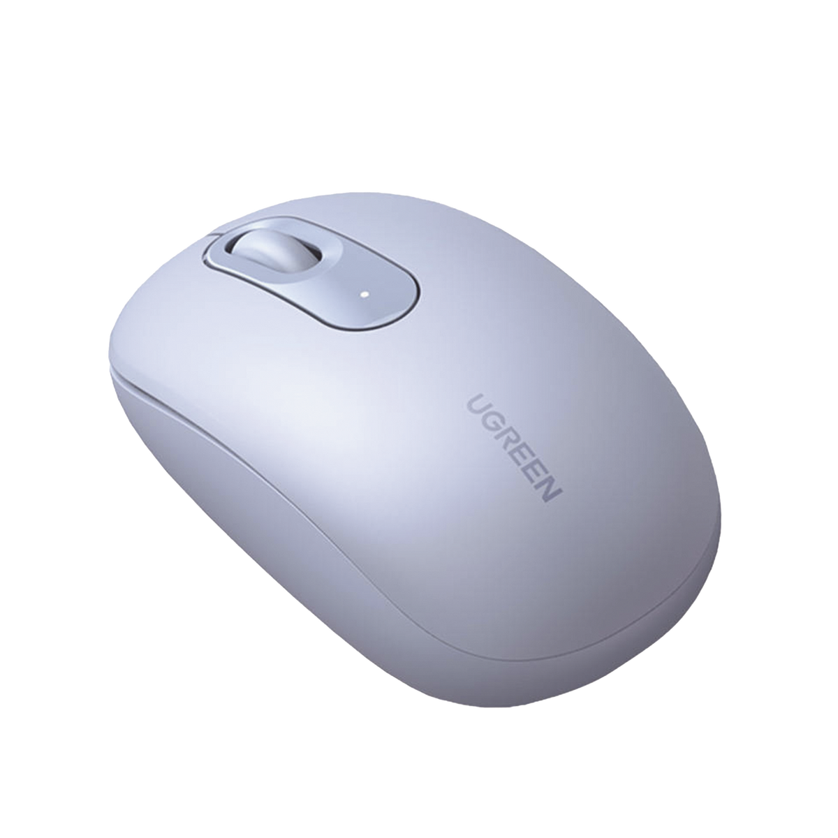 Mouse Inalámbrico 2.4G 800/1200/1600/2400 DPI | Función de 3 botones | Alcance 10m | Silencioso |  Ergonómico | Anti-caída y Anti-interferencias | Batería Alcalina AA incluida  | Color Dusty Blue.