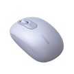Mouse Inalámbrico 2.4G 800/1200/1600/2400 DPI | Función de 3 botones | Alcance 10m | Silencioso |  Ergonómico | Anti-caída y Anti-interferencias | Batería Alcalina AA incluida  | Color Dusty Blue.