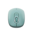 Mouse Inalámbrico 2.4G 800/1200/1600/2400 DPI | Función de 3 botones | Alcance 10m | Silencioso |  Ergonómico | Anti-caída y Anti-interferencias | Batería Alcalina AA incluida  | Color Green.
