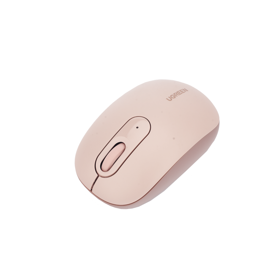 Mouse Inalámbrico 2.4G 2400 DPI Rosa