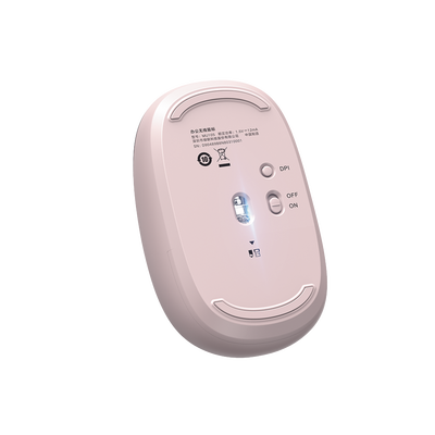 Mouse Inalámbrico 2.4G 2400 DPI Rosa