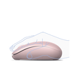Mouse Inalámbrico 2.4G 2400 DPI Rosa