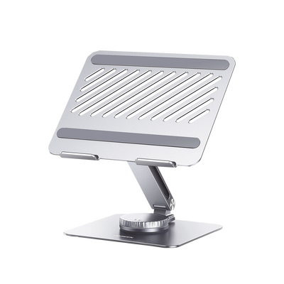 Soporte Laptop Giratorio 360° Aluminio