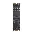 SSD M.2 / 1 TB / SATA III / Lectura 550 MB/s / Escritura 525 MB/s / Operación 24/7 / 0°C a 70°C (32°F a 158°F) / Videovigilancia Móvil