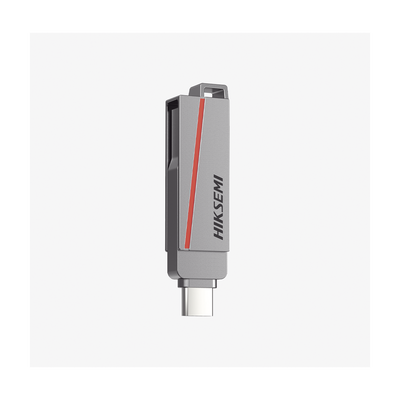 Memoria USB Dual / 128 GB / USB-C y USB-A / Lectura 150 MB/s / Escritura 45 MB/s / Aleación de Zinc Retráctil