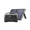 Estación de Energía Portátil / 256 Wh LFP / Inversor Onda Sinusoidal Pura 300 W / Panel Solar 200 W / USB-C 60 W / IP67 / Wi-Fi