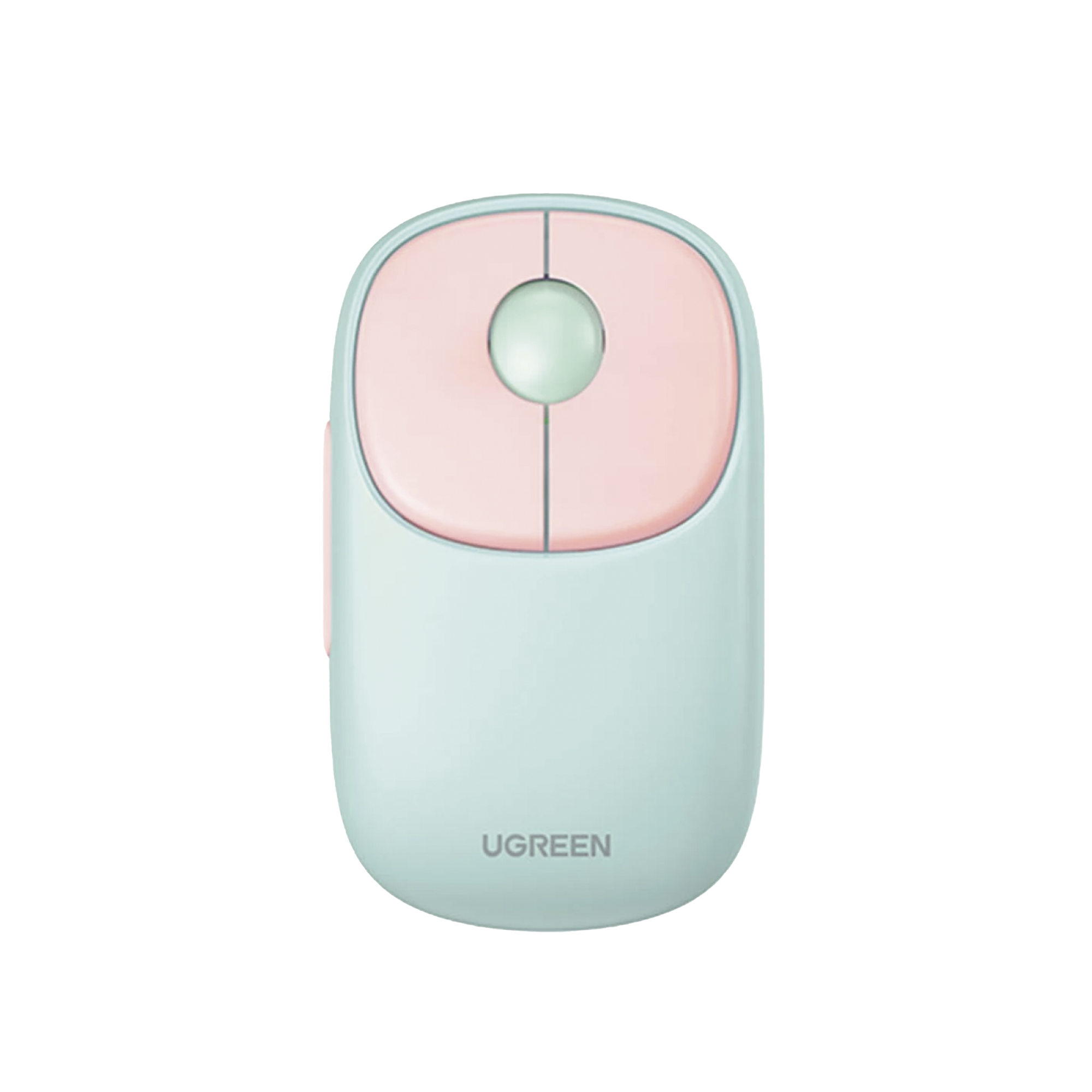 Mouse Inalámbrico Recargable FUN | Bluetooth + 2.4GHz | DPI Ajustable | Silencioso | Compatible con Windows, Mac, Android, iOS y Linux | Color Rosa