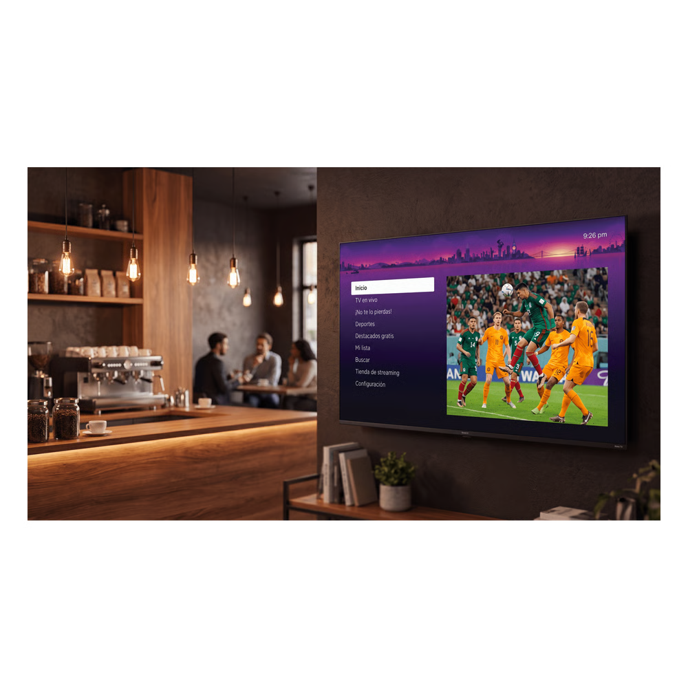 Smart TV QLED / 50 Pulgadas / 4K UHD / Dolby Audio / Wi-Fi / 3 HDMI / VESA 200x200 mm