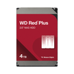 Disco Duro NAS WD Red Plus / Tecnología CMR / Capacidad 4TB / SATA 6 Gb/s  / NASware 3.0 / 180TB año Workload / 1M Horas MTBF / 3 Años Garantía