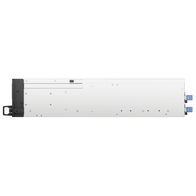 Servidor NAS Rack / 16 Bahías Intercambiables / 3U / Rendimiento 3,519/1,790 MB/s / 10GbE Integrado / Fuentes Duales en Caliente / Expansible a 28 Bahías / Hasta 560 TB