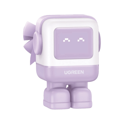 Cargador Mini GaNRobot 30W Lila Serie UNO