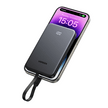 Power Bank 10000mAh 20W con Cable Integrado