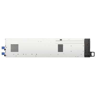 Servidor NAS Rack / 16 Bahías Intercambiables / 3U / Rendimiento 3,519/1,790 MB/s / 10GbE Integrado / Fuentes Duales en Caliente / Expansible a 28 Bahías / Hasta 560 TB