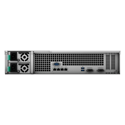Servidor NAS Rack / 12 Bahías / Expandible a 36 / Intel Xeon D-1531 6 Núcleos / 8 GB DDR4 ECC / Fuente Redundante / Virtualización Certificada