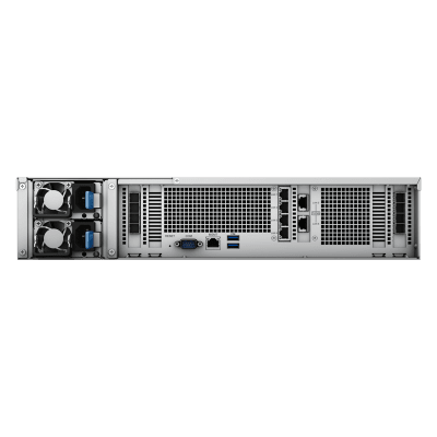 Servidor NAS / 12 Bahías / Escalable a 108 Bahías / AMD EPYC 12 Núcleos / 32 GB DDR4 ECC / 10GbE RJ-45 / 6.4 GB/s Lectura