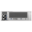 Servidor NAS Rack / 16 Bahías Intercambiables / 3U / Rendimiento 3,519/1,790 MB/s / 10GbE Integrado / Fuentes Duales en Caliente / Expansible a 28 Bahías / Hasta 560 TB