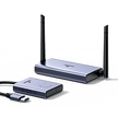 Transmisor y Receptor HDMI Inalámbrico / 50 m (164 ft) / 1080P@60Hz / Salidas Duales HDMI + VGA Simultáneas / Audio PCM2.0 24-bit/48kHz / 5 GHz / Plug-and-Play / Latencia ≈140 ms