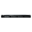 NAS Rack / 4 Bahías / 1U / AMD Ryzen V1500B / 32 GB DDR4 ECC / 4 Puertos 1GbE / Expansión 10/25GbE / Fuentes Redundantes