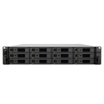 Unidad de Expansión Rack / 12 Bahías SATA 3.5"/2.5" / Intercambio en Caliente / Fuente Redundante / 2U / 4 Ventiladores 80 mm