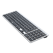 Teclado Inalámbrico Multimodo / Bluetooth + 2.4 GHz / Batería Recargable 500 mAh / 3 Dispositivos Simultáneos / Recorrido de Tecla 1.8 mm / Carga USB-C / Alcance 10 m (33 ft) / Windows macOS Linux ChromeOS Android