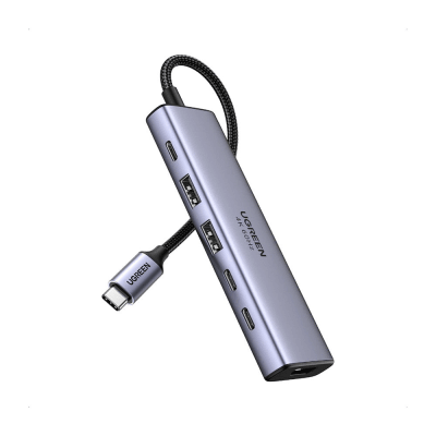 Hub USB-C 6 en 1 HDMI 4K 60Hz 100W