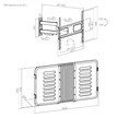 Enclosure para Pantalla / Hasta 75