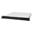NAS Rack / 4 Bahías / 1U / AMD Ryzen V1500B / 32 GB DDR4 ECC / 4 Puertos 1GbE / Expansión 10/25GbE / Fuentes Redundantes