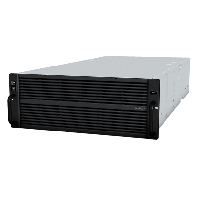 Servidor de Almacenamiento High Density / 60 Bahías / Expansión 300 Unidades / Dual Intel Xeon Silver 10 Núcleos / DDR4 ECC hasta 512 GB / 10/25GbE / Fibre Channel / 4U