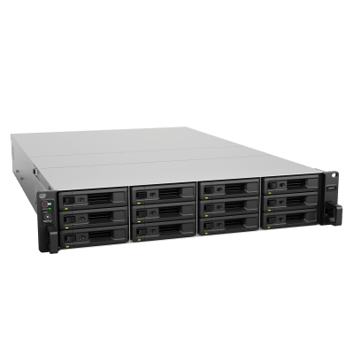 Servidor NAS / 12 Bahías / Escalable a 96 Bahías / 1.728 PB Capacidad Bruta / 6.200 MB/s Lectura / 10GbE RJ-45 / PCIe 3.0