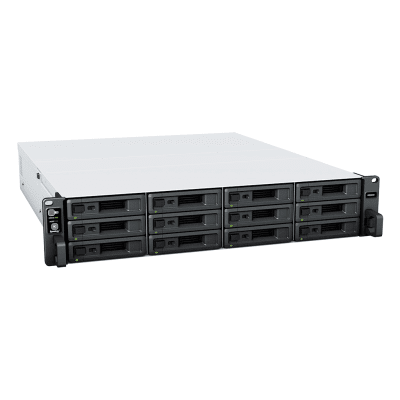 Servidor NAS Rack / 12 Bahías / 2U / Hasta 216 TB (expansible a 432 TB) / Rendimiento 3,500/1,700 MB/s / 10GbE / Fuentes Redundantes / Alta Disponibilidad