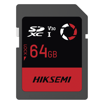 Memoria SD / 64 GB / Clase 10 U3 V30 / 180 MB/s Lectura / 150 MB/s Escritura / -25°C a 80°C