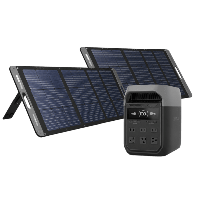 Kit EcoFlow DELTA 3 + Panel Solar 200W