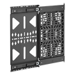 Panel de Almacenamiento AV Deslizante / Capacidad 10 kg (22 lbs) / Rango 300 mm / Acero de Alta Resistencia / Quick-Release / Montaje Pared y Riel