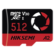 Memoria microSDXC / 512 GB / Lectura 180 MB/s / Escritura 150 MB/s / V30 U3 A2 / Resistencia -25°C a 85°C
