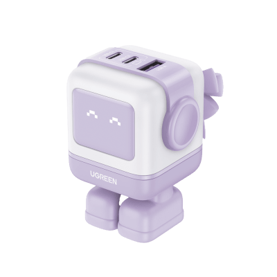 Cargador RobotGaN 65W Serie UNO Pantalla LED